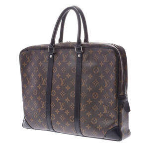 Louis Vuitton Brown Voyage Porte Document Business Bag
